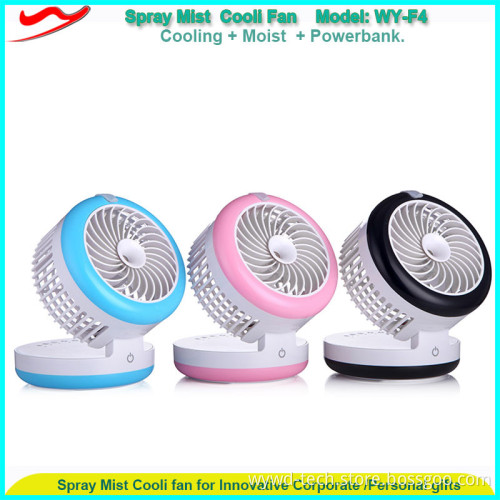 mini mist fan / USB Rechargeable Battery Air Cooling Fan / portable humidifier fan